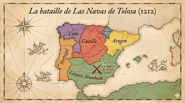 Las Navas de Tolosa 1212 : tournant de la Reconquista