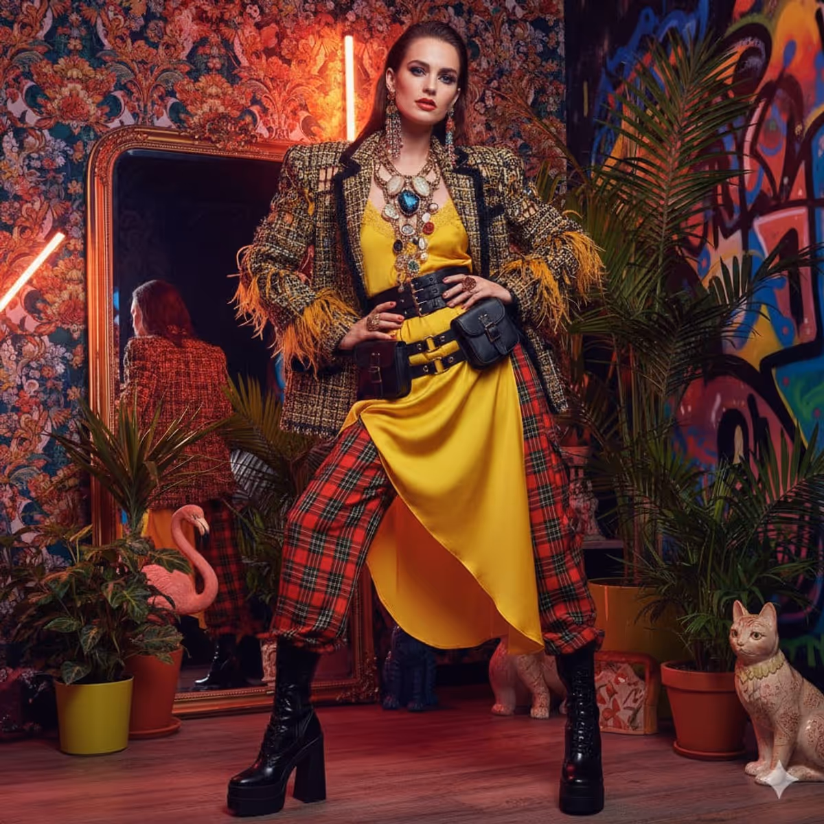 Illustration : Maximalisme 2026 : le guide ultime de la tendance 'More is More'