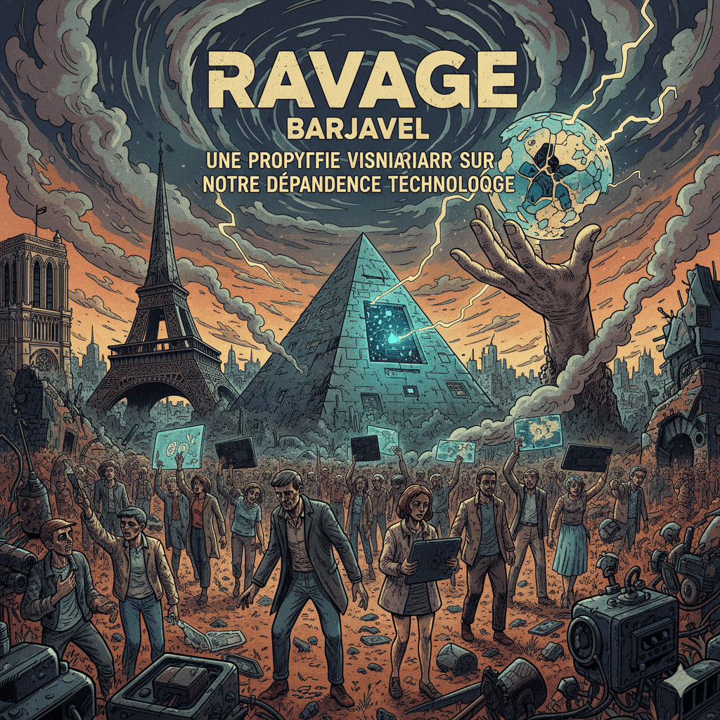 Illustration: Ravage de Barjavel : Une prophétie visionnaire sur notre dépendance technologique