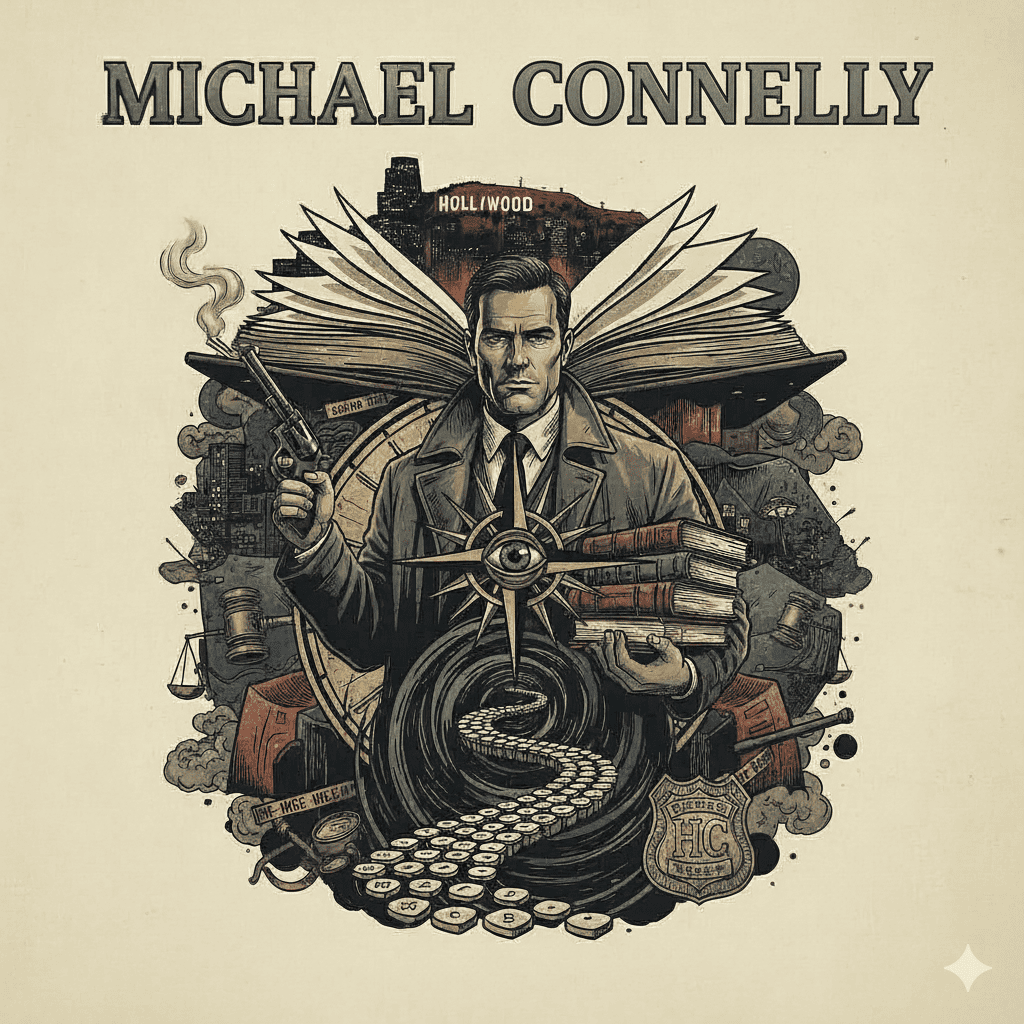 Illustration symbolique: Michael Connelly : Maître incontesté du polar américain et créateur de Harry Bosch