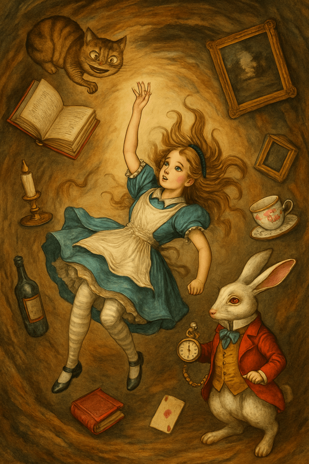 Illustration: Alice au Pays des Merveilles : voyage littéraire dans l'absurde victorien
