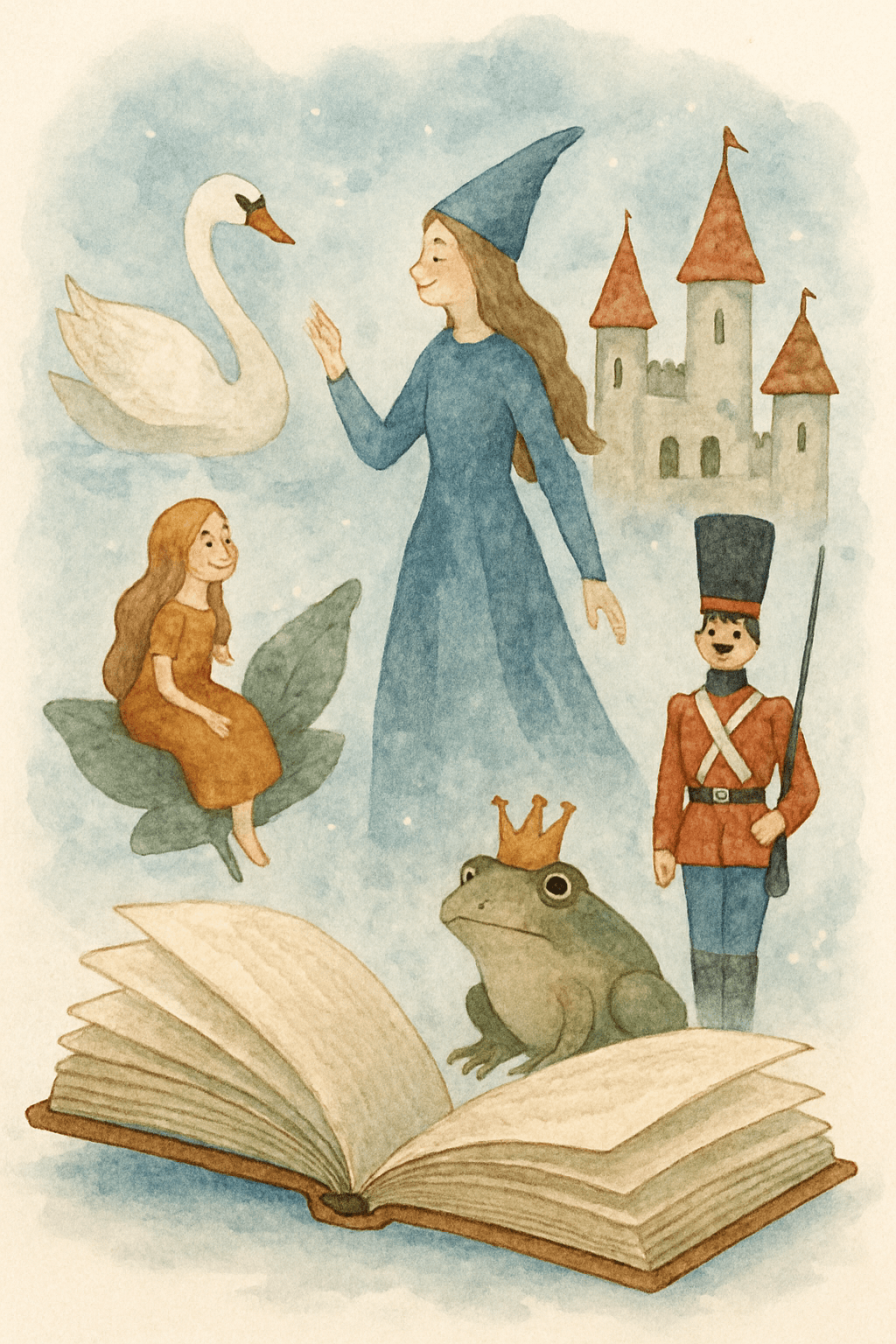 Illustration: Les Contes merveilleux de Hans Christian Andersen : voyages dans l'âme humaine à travers le prisme du fantastique